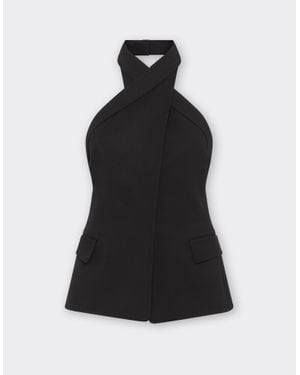 Ferrari Gilet De Laine Confort - Noir