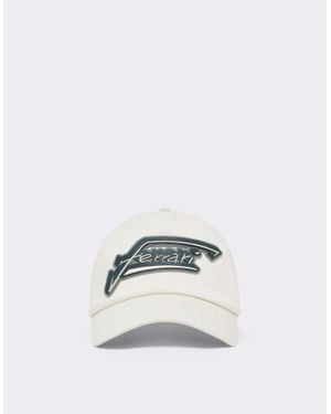 Ferrari Baseball Cap With Applied Logo - Multicolor