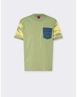 Ferrari Reconditioned By Cotton T-Shirt - Green