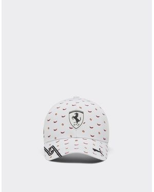Ferrari Gorra Puma Junior De Sainz Para La Scuderia - Blanco