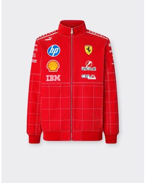 Ferrari Chaqueta Replica Para El Gran Premio De Monza 2026 - Rojo