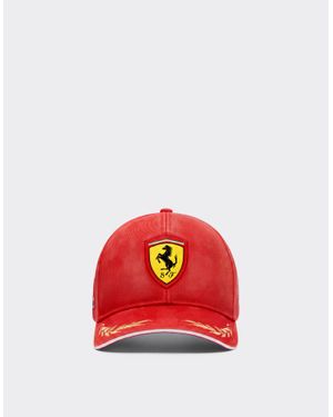 Ferrari Gorra De Béisbol Replica Leclerc Para El Gran Premio De Monza 2026 - Rojo
