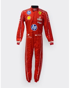Ferrari Leclerc Replica Racing Overalls For The 2026 Monza Grand Prix - Red