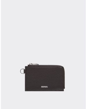 Ferrari Leather Card Holder - Multicolour