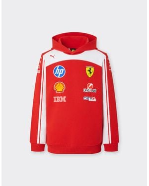Ferrari Sweat-Shirt Enfant Replica 2026 Puma Pour Scuderia Hp - Rouge