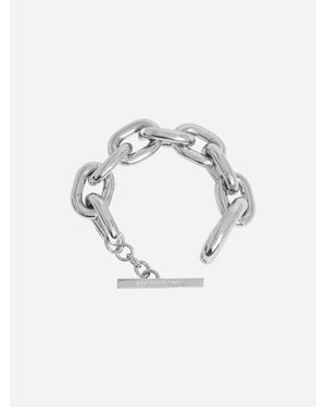 Rabanne Bracciale A Maglie Xl - Metallizzato