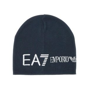 EA7 Cappello "Visibility" - Blu