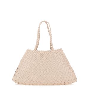 Dragon Diffusion Borsa A Spalla "Santa Croce Big" - Neutro