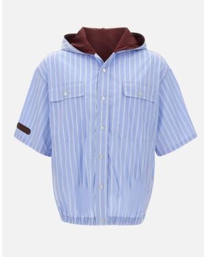 PDF Camicia "Raf Hoodie" - Blu