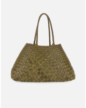 Dragon Diffusion Borsa A Spalla "Santa Croce Big" - Verde