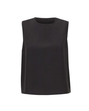 Kaos Top Smanicato - Nero