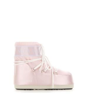 Moon Boot Stivali "Icon Low Pearly" - Rosa