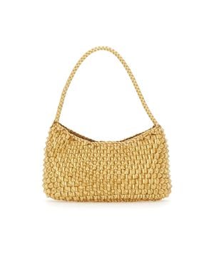 Dragon Diffusion Borsa A Spalla "Basil Cactus" - Metallizzato