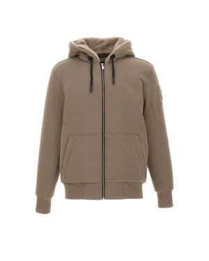 Moose Knuckles Felpa "Classic Bunny" - Neutro