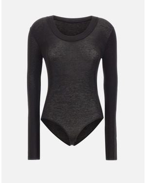 Entire studios "Circle Neck Bodysuit" - Nero