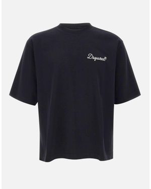 DSquared² T-Shirt "Signature" - Blu