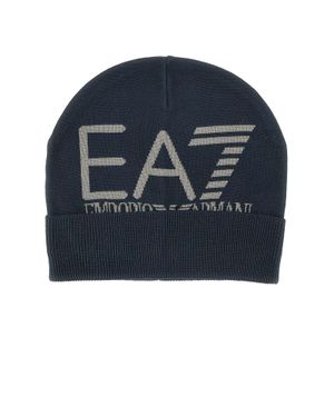EA7 Cappello "Visibility" - Blu