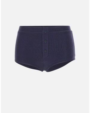 Entire studios "Booty Shorts Limone" - Blu