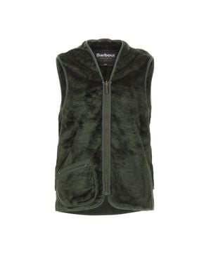 Barbour Gilet "Warm Pile" - Verde
