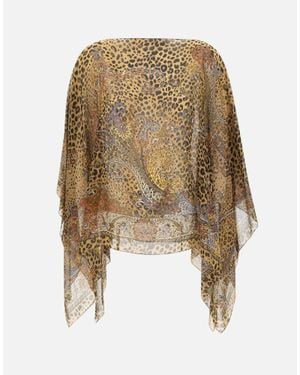 Etro Top Poncho - Neutro