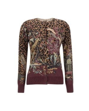 Etro Cardigan - Marrone