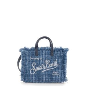 MC2 Saint Barth Borsa A Mano "Vanity Mini" - Blu