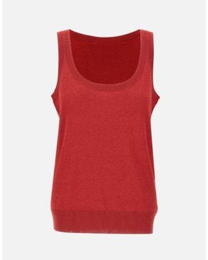 Kaos Top Smanicato - Rosso