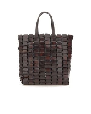 Dragon Diffusion Borsa "Link Tote" - Marrone