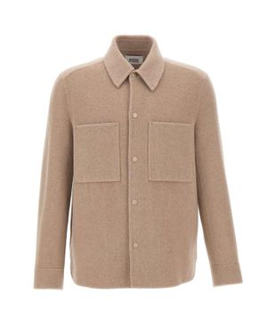 Alpha Studio Giacca Overshirt - Neutro