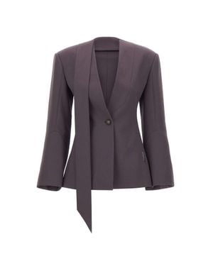 The Attico Blazer - Viola