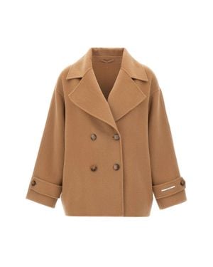 Marella Cappotto "Deserto" - Marrone