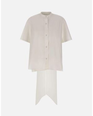 THE GARMENT Camicia "Cyprus Scarf" - Bianco