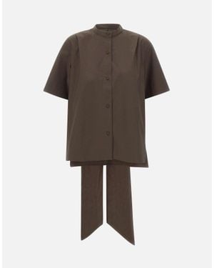 THE GARMENT Camicia "Cyprus Scarf" - Marrone