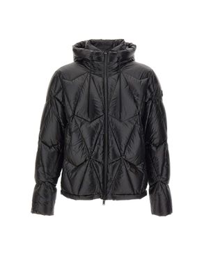 Moose Knuckles "Iceberg Quilt Down Puffer" - Nero