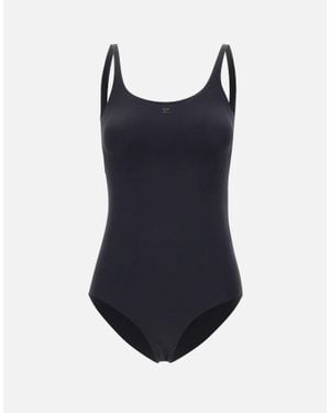 Courreges Costume Da Bagno Cut-Out - Blu