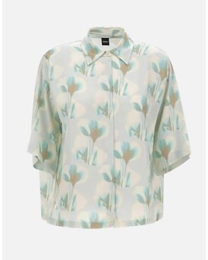 BOSS Camicia "Bimina" - Blu