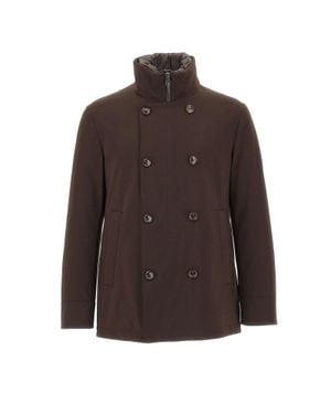 Montecore Parka Doppiopetto - Marrone