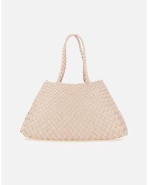 Dragon Diffusion Borsa A Spalla "Santa Croce Big" - Neutro