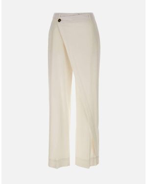 Herskind Pantaloni "Alina" - Bianco