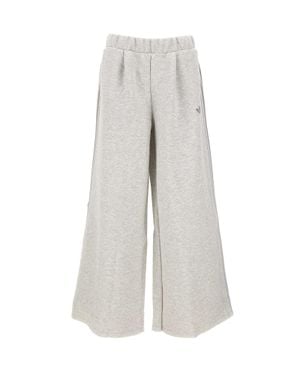 adidas Pantaloni Di Tuta Ampi - Bianco