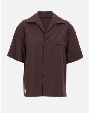 Entire studios "Ss Pajama Shirt" - Marrone