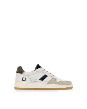 Date Sneakers "Court 2.0 Vintage" - Bianco