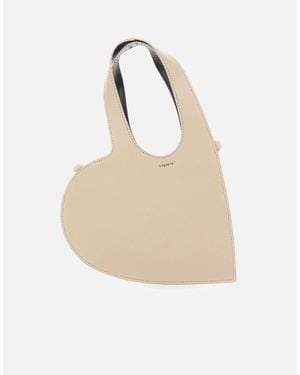 Coperni Mini Borsa A Forma Di Cuore - Neutro