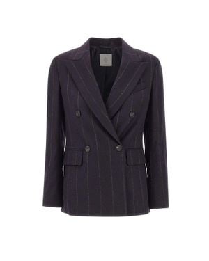 Eleventy Blazer Doppiopetto - Blu