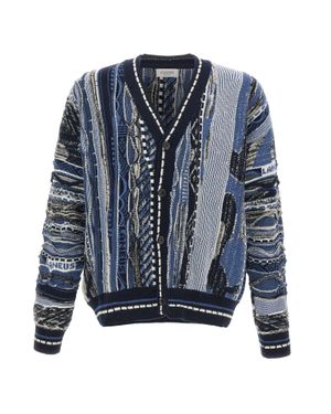 Laneus Cardigan Boxy - Blu
