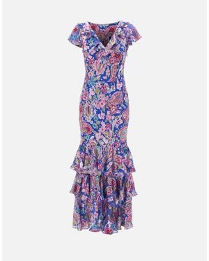 RIXO London Abito "Amelle" - Viola