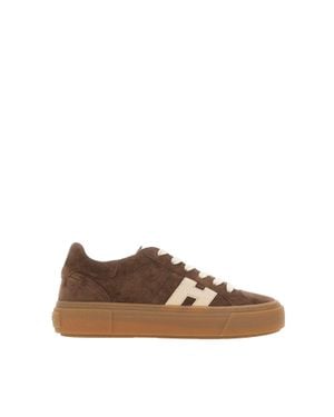 Hogan Sneakers "Crosswind" - Marrone