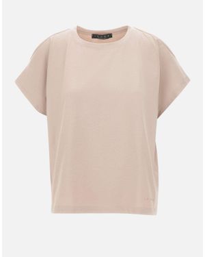 Kaos T-Shirt Con Spalle Scoperte - Neutro