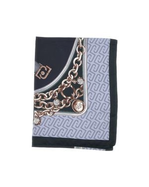 Liu Jo Foulard Con Stampa Cinture - Blu