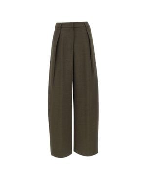 Kaos Pantaloni Ampi Con Pinces - Neutro